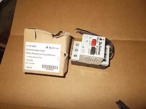 Big dutchman motor protective circuit breaker 1,6-2,5a 600v-50-60hz for sale