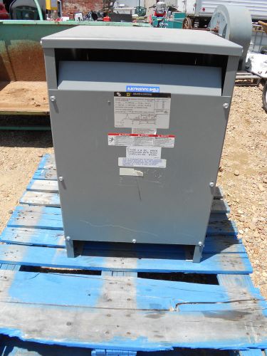 SQUARE D SORGEL THREE PHASE GENERAL PURPOSE TRANSFORMER CAT # 30T3HFISNL