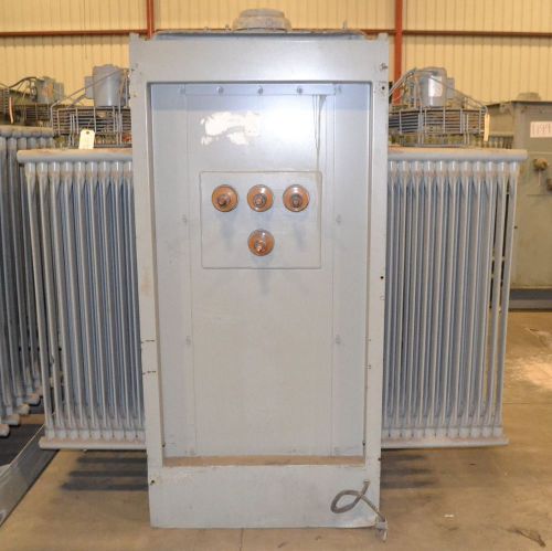 Westinghouse silicon class oa/fa 1500kva 3ph 4160v 277/480v transformer d394595 for sale