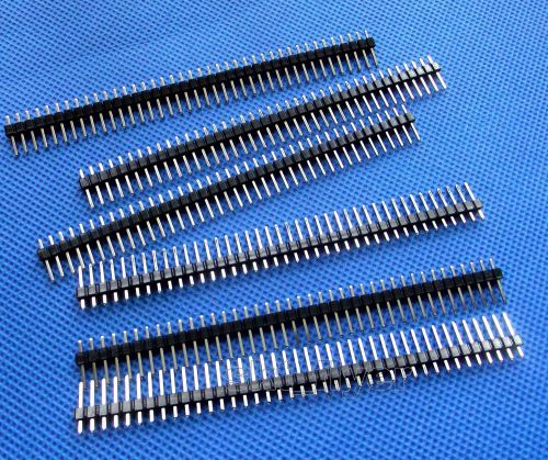 14pcs 1 x 40pin 2.54 breakaway male header for arduino prototype shield diy for sale