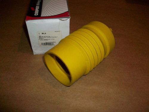 COOPER YELLOW NEOPRENE BOOT BL2   NEW IN BOX