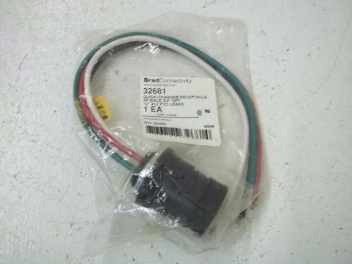 WOODHEAD 32681 4P MALE 3/4&#034;NPT RECEPTACLE *NEW IN A BAG*