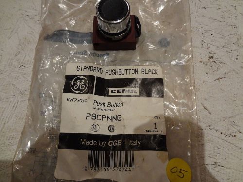 GE CEMA STANDARD PUSHBUTTON BLACK P9CPNNG