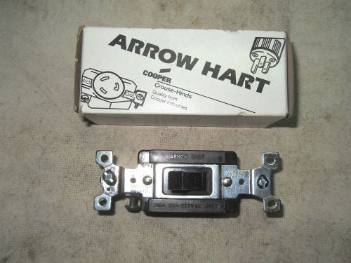 (D3) 1 NIB COOPER CROUSE HINDS ARROW HART 1221 AC SWITCH