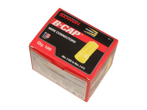 Buchanan B1-1 B-Cap Connector #18-#12 (100pc)