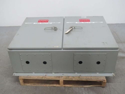 JR STEPHENSON  STEEL 48X36X13 IN WALL-MOUNT ELECTRICAL ENCLOSURE B376190