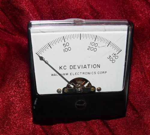 WALTMAN KC DEVIATION METER  100 NA  PRE-OWNED VERY NICE