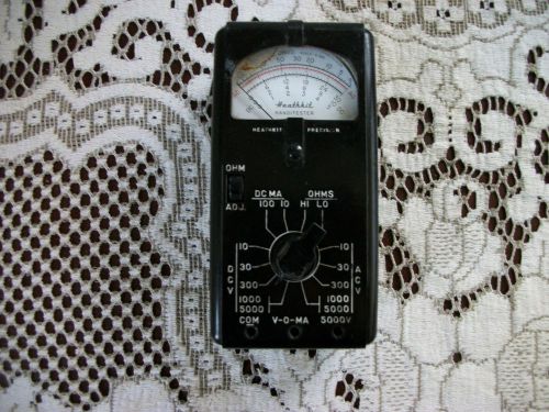 Vintage Heathkit Handitester VOM Bakelite