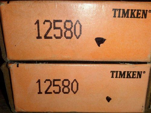 TIMKEN 12580 lot of 2