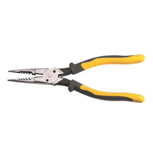 Klein Tools J206-8C 8&#034; Journyman All-Purpose Long-Nose Pliers - J2068C