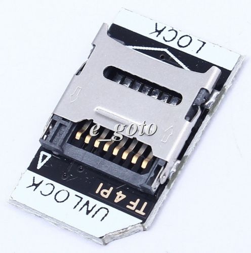 2pcs TF to SD Card Socket Pinboard TF/SD for Raspberry Pi good