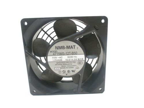 NEW MATSUSHITA 4715MS-12T-B50 15.5W 115V-AC 4-1/2 IN COOLING FAN D474255