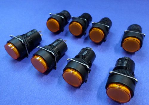 OMRON INDICATOR LIGHT M16-0 LOT OF 8