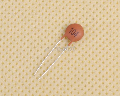 100pcs new 0.1uf 50v 104 ceramic capacitor dip for sale