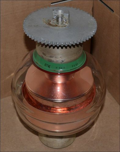 25kv 15pf - 350pf  25kv vacuum variable capacitor kp1-3 otk#952 for sale