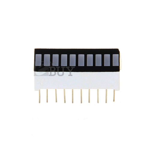 5pcs 10 segment digital red led bar graph display ultra bright for sale