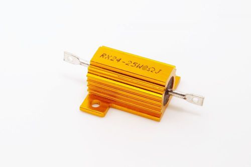 50? 25w aluminum housed wirewound power resistor, 50 ohm 25 watt for sale