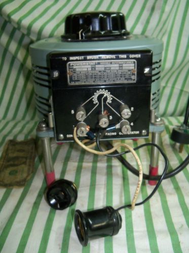 Powerstat 136 0-120/140 volt 20 Amp  2.8 KVa Variable &#034;Variac&#034; autotransformer