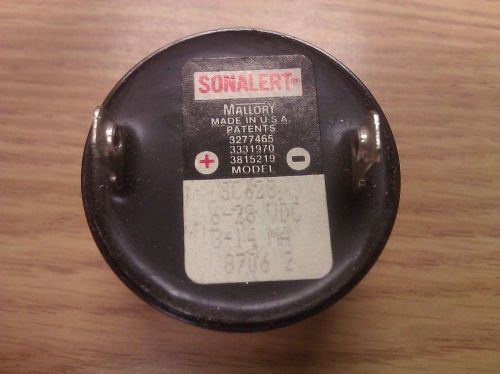 Mallory Sonalert  Model SC628 fits 1.125&#034; Hole , 115 VAC