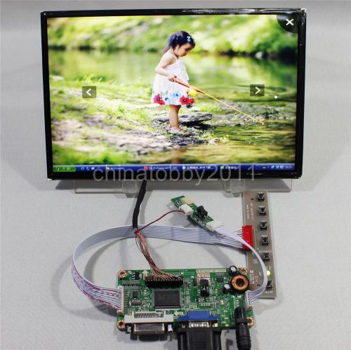 Dvi+vga lcd controller board rt2261+10.inch b101uan02.1 1920*1200 ahva lcd panel for sale