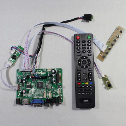 Hdmi+vga+av+audio+usb fpv controller board for 9.7inch ltn097xl01 1024*768 lcd for sale