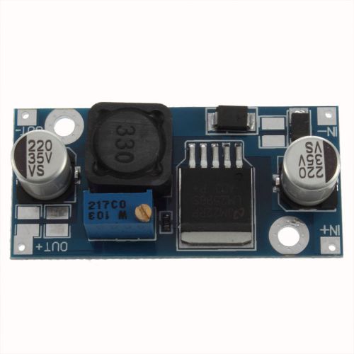 1 pcs dc-dc buck converter step down module lm2596 power output 1.23v-30v  sn for sale