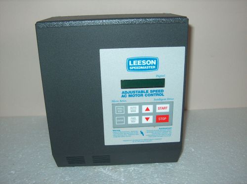 LEESON SPEEDMASTER ADJUSTABLE AC MOTOR SPEED CONTROL 174924 7.5 HP **NEW**