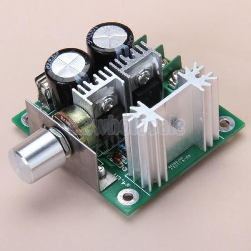 PWM DC Motor Speed Controller with Knob 12V-40V 10A 13KHz 73*60*27mm