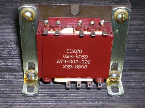 Staco power transformer euro pri 220 volt ac  sec (12 v) and (40  vct) for sale