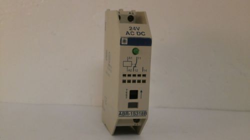 TELEMECANIQUE OUTPUT INTERFACE RELAY 24 VOLTS ABR-1S318B