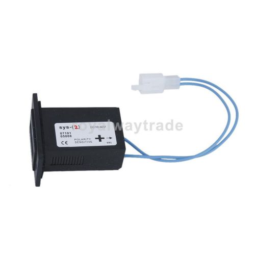 Hour meter sealed counter gauge with wire 10v-80v dc  for truck engine boat car for sale