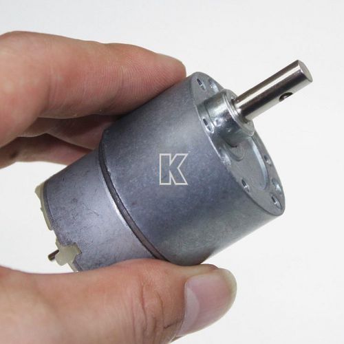 10pcs Micro DC 12V Gear Box Motor 70rpm 37mm High Torque for Instrumentation