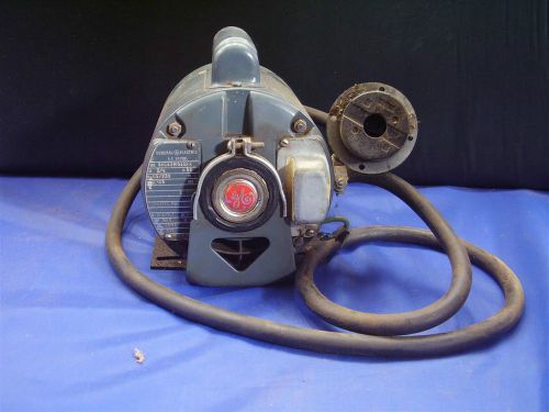 Vtg general electric 3/4 hp ac motor 115 / 230v - ge model # 5kc43mg40fx w/mount for sale