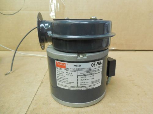 Dayton motor blower mg0822003171010 1/250hp 1/250 hp 115v 0.07/0.08 amp new for sale