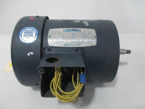 LEESON C6T34FC38A 114207.00 AC 1HP 208-230/460V 3450RPM C56J 3PH MOTOR D250632