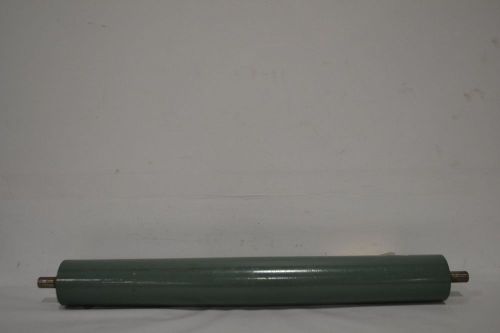 NEW 33-1/2X4IN STEEL ROLLER 1IN SHAFTS CONVEYOR REPLACEMENT PART D304473