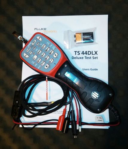 Fluke harris networks ts44 deluxe test set butt set ===&gt; free shipping!! for sale