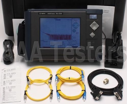 Agilent hp e6000c e6003c sm long haul fiber otdr 43db e6000 for sale