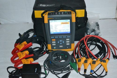 Fluke 434-II Series II Three-Phase Power Quality and Energy Analyzer w/ i400s