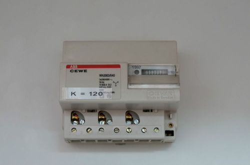 3 Phase Watt-hour KWH Energy Meter    ABB  CEWE