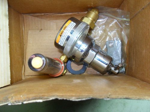 (h3-3) 1 new concoa 806-5570 cga 580 flow meter for sale