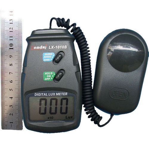 3 range digital luxmeter 50,000 lux light meter tester photometer luminometer for sale