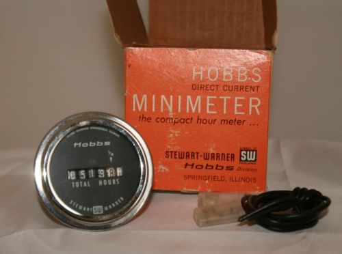 Stewart Warner - Hobbes Direct Current Hour Meter