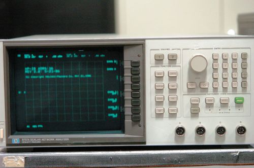 Agilent / HP 8757A with Option 001 Scalar Network Analyzer 10 MHz to 60 GHz