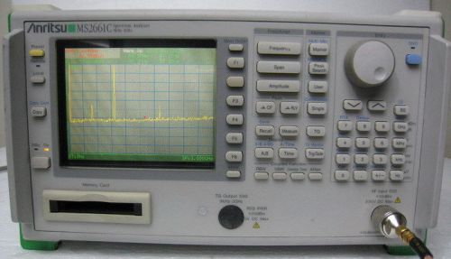 Anritsu ms2661c spectrum analyzer 9khz-3ghz ms-2661c for sale