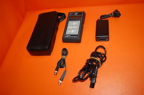 United Detector Technology UDT-371 Handheld Optical Power Meter UDT371 w/ CABLES