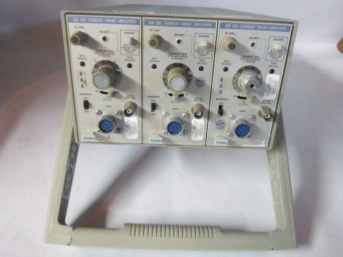 Tektronix TM503 Mainframe 3 blocks AM503 Current Probe Amplifier