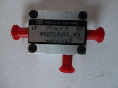 HEWLETT PACKARD MIXER PROTOTYPE NO. 9