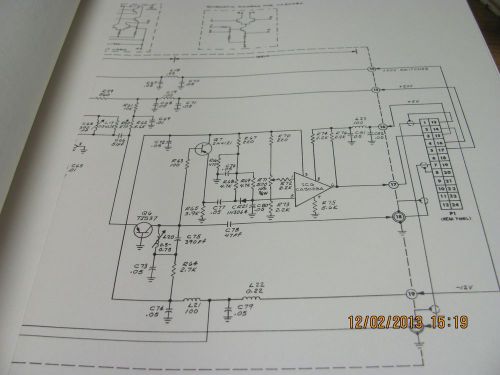 CUSHMAN MANUAL 306E: Preselector - Instruction w/schematics, #19730