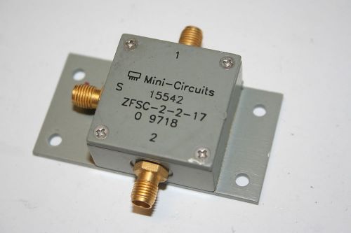 Mini circuits, zfsc-2-2-17, 15542, sma, coaxial splitter / combiner, for sale